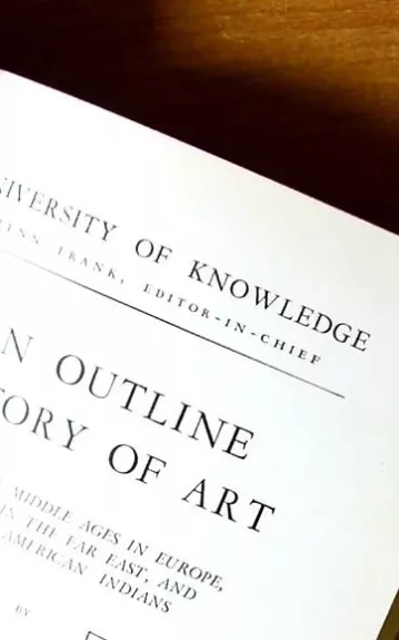 An outline history of art
