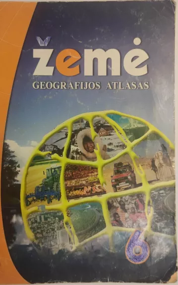 Žemė geografijos atlasas 6 klasei