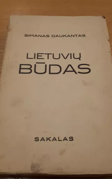 Lietuvių būdas