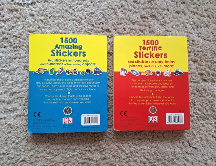 1500 Sainsbury's stickers