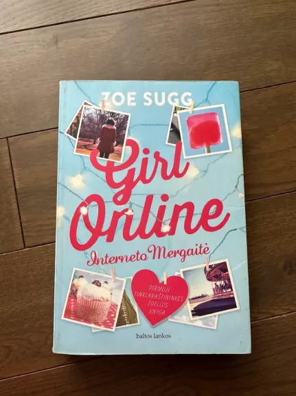 Girl online Interneto mergaitė