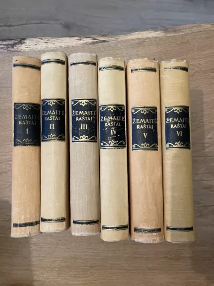 Žemaitė Raštai,1957 m,5 tomai