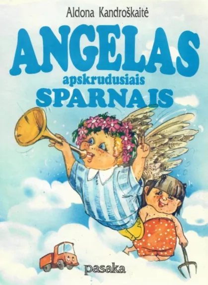 Angelas apskrudusiais sparnais