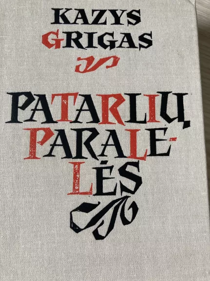 Patarlių paralelės