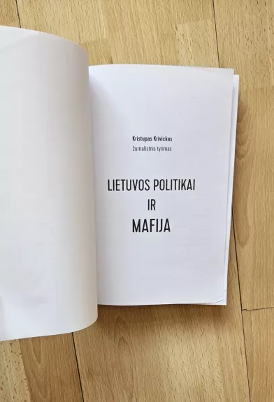 Lietuvos politikai ir mafija