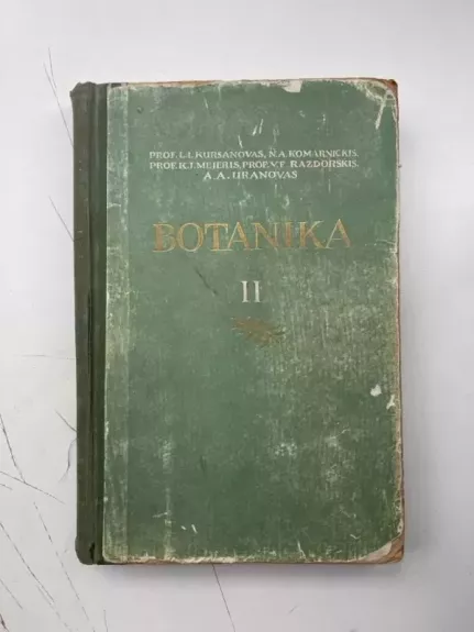 Botanika (II knyga)