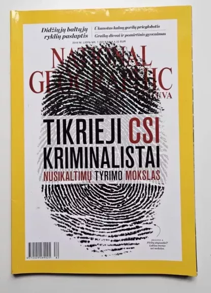 National Geographic Lietuva, 2016 m., Nr. 7