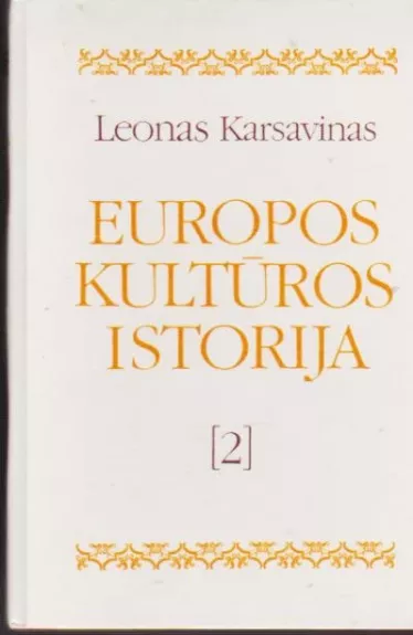 Europos kultūros istorija (2)