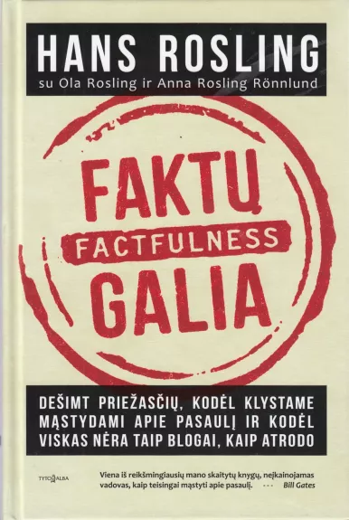 Faktų galia. Factfulness