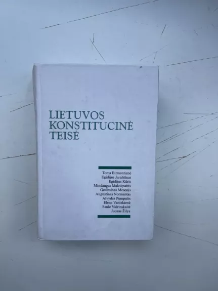 Lietuvos konstitucinė teisė