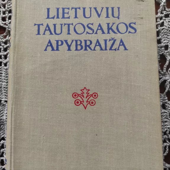 Lietuvių tautosakos apybraiža