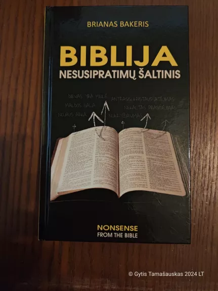 Biblija nesusipratimų šaltinis