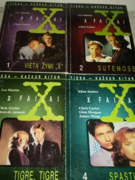 X failai (6 knygos)