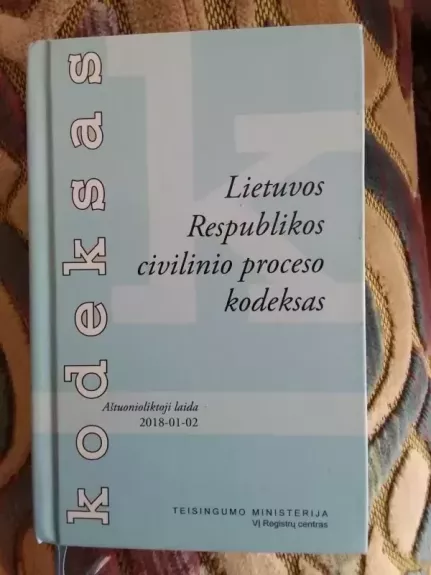 Lietuvos Respublikos civilinio proceso kodeksas