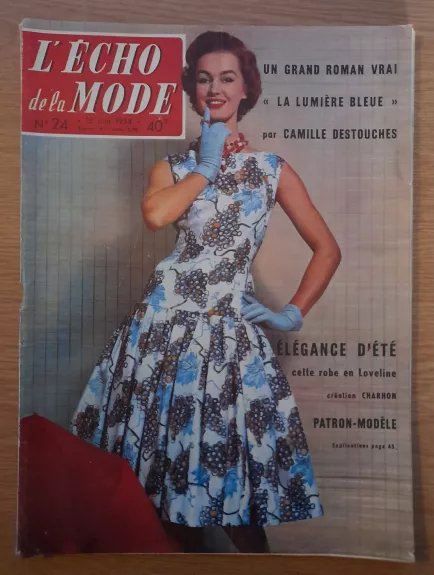 L ECHO de la Moda 1958 nr 24
