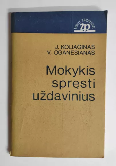 Mokykis spręsti uždavinius