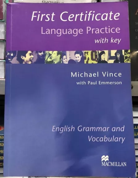 First certificate language practice with key - English grammar and vocabulary