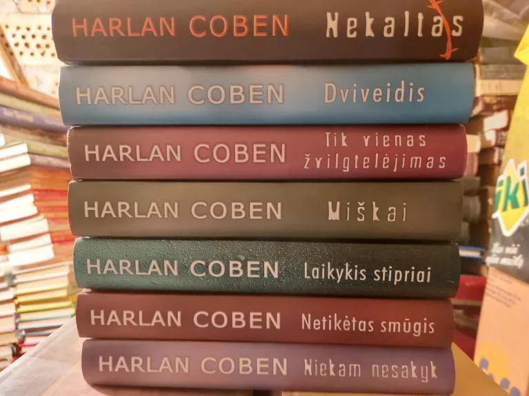 Harlan Coben knygų serija (7 knygos)
