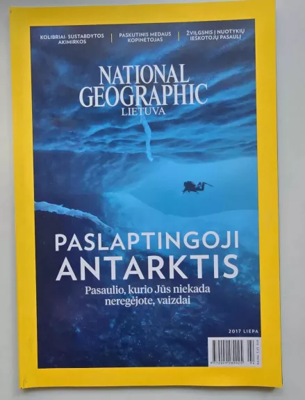 National Geographic Lietuva, 2017 m., Nr. 07