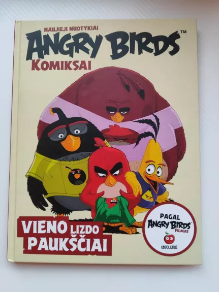 Angry Birds. Komiksai. Vieno lizdo paukščiai