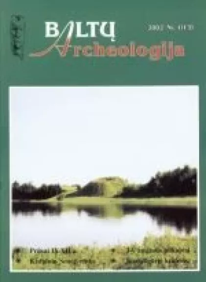 Baltų archeologija 1994 gruodis Nr.3