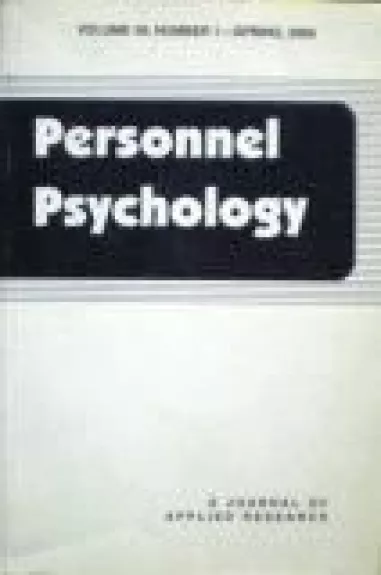 Personnel Psychology