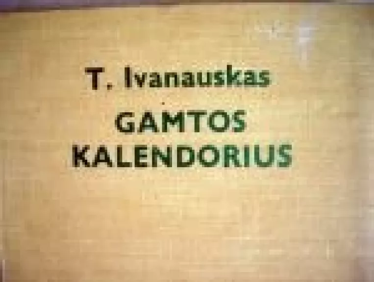 Gamtos kalendorius