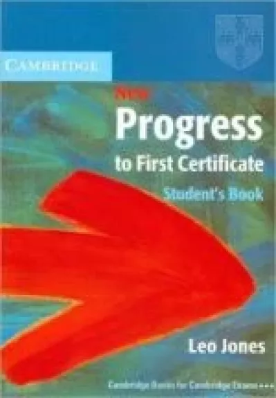 New Progress to First Certificate. Student's book