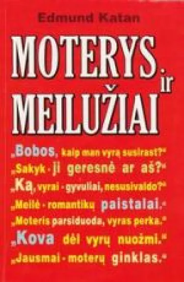 Moterys ir meilužiai