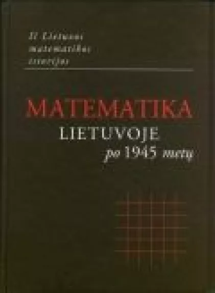 Matematika Lietuvoje po 1945 m.