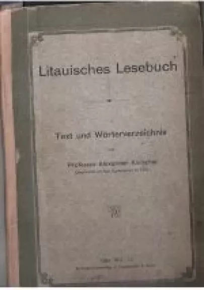 Litauisches Lesebuch