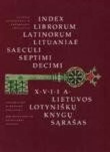 XVII a. Lietuvos lotyniškųjų knygų sąrašas