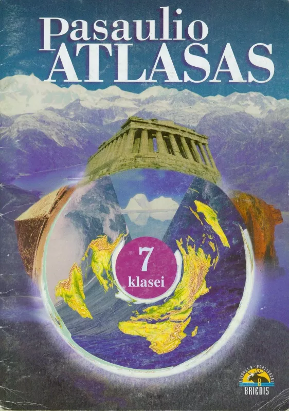 Pasaulio atlasas 7 klasei - Autorių Kolektyvas, knyga