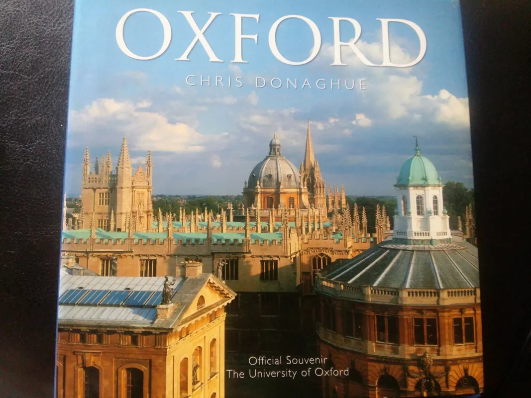 Oxford - Chris Donaghue, knyga