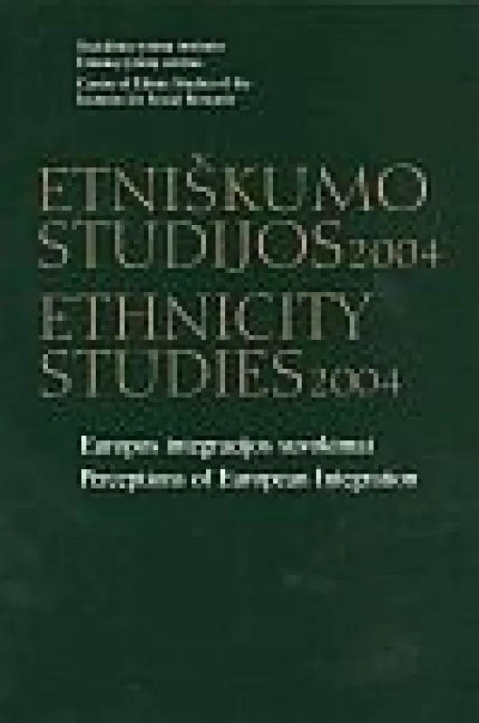 Etniškumo studijos 2003/Ethnicity studies 2003 - Autorių Kolektyvas, knyga
