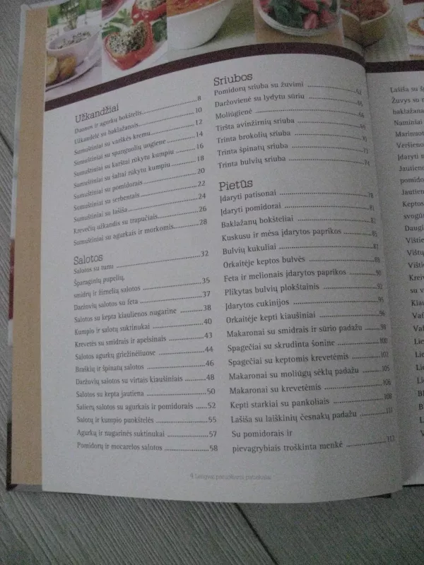 Geri receptai. 100 lengvai paruošiamų patiekalų - Autorių Kolektyvas, knyga