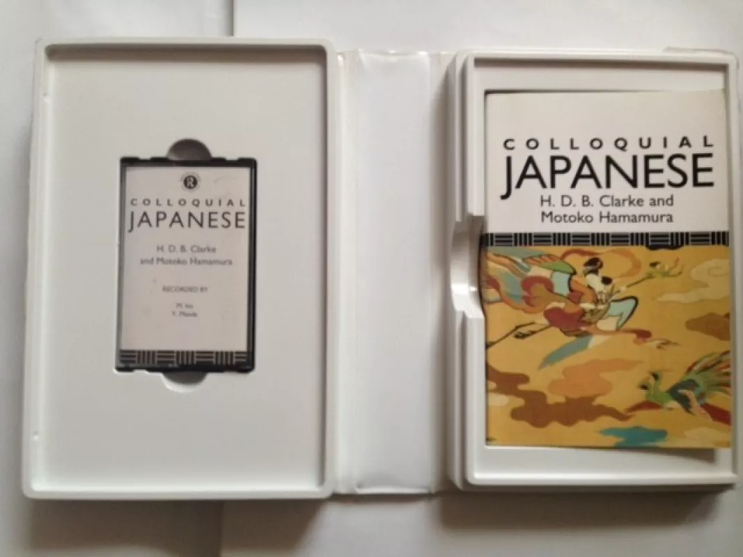 Colloquial Japanese (šnekamosios japonų kalbos vadovėlis + audio) - Motoko Hamamura, knyga