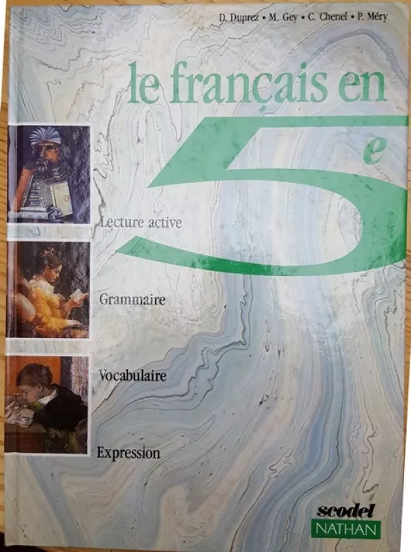 Le français en 5eme - D. Duprez, knyga