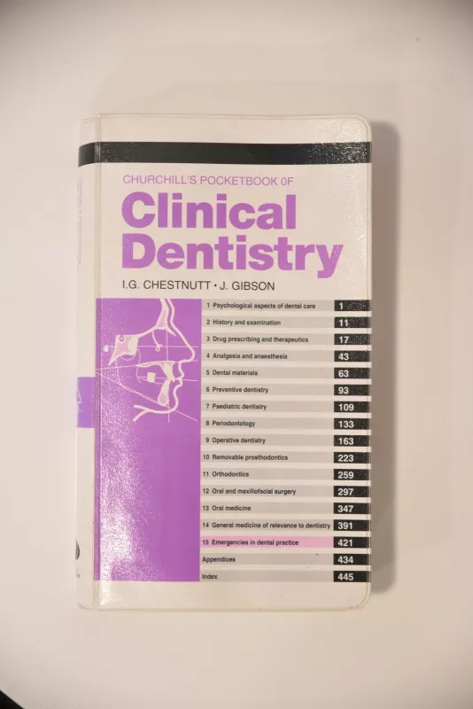 Churchill's Pocketbook of Clinical Dentistry - I.G. Chestnutt, knyga