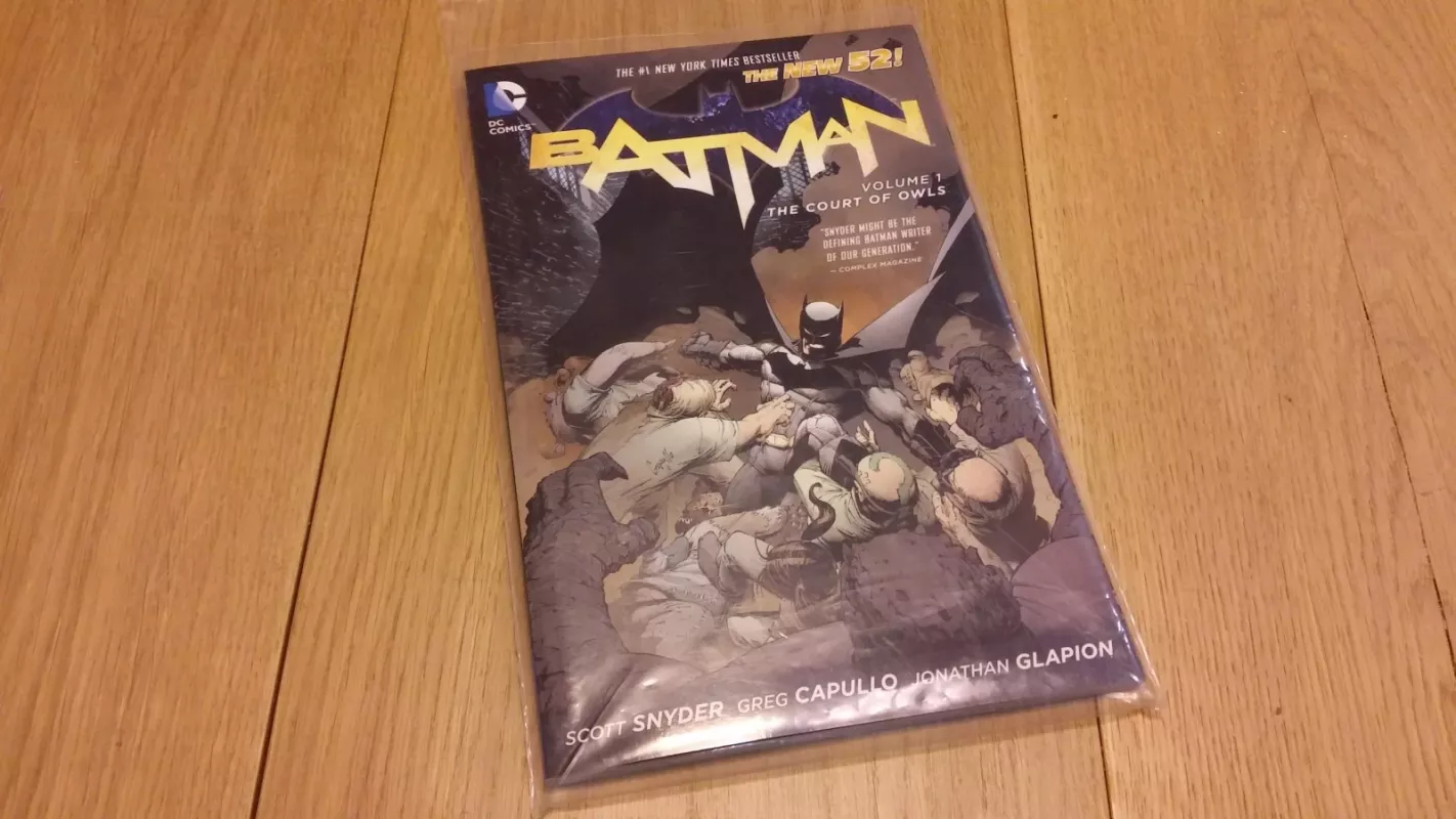 DC Comics paperback - Batman the new 52 vol 1 the court of owls - scott snyder - Scott Snyder, knyga