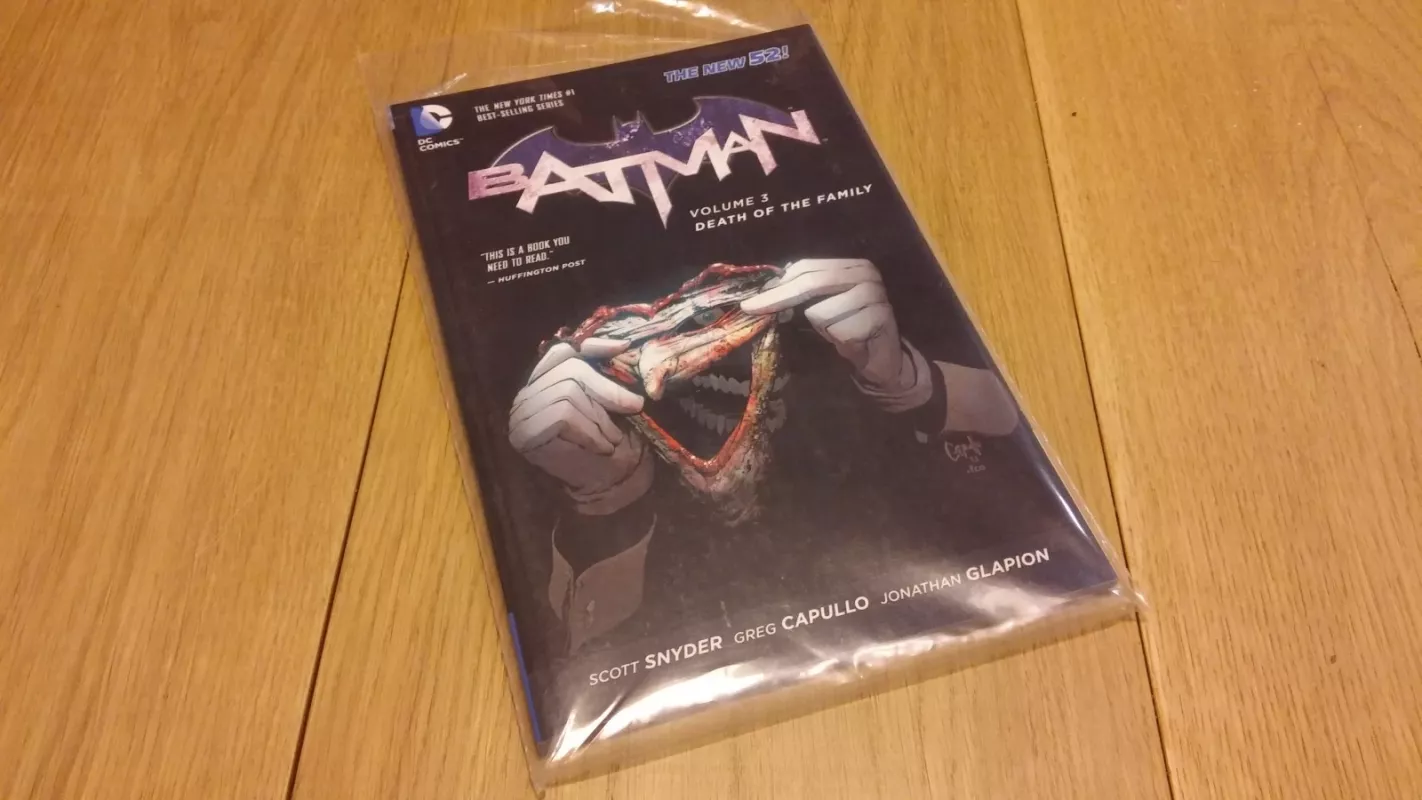 DC Comics paperback - Batman the new 52 vol 3 death of the family - scott snyder - Scott Snyder, knyga
