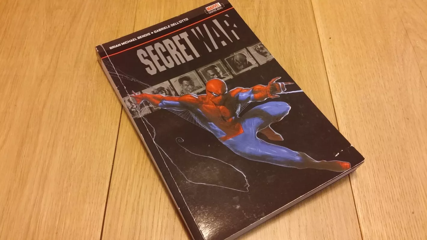 Marvel comics graphic novel - Secret War - Brian Michael Bendis - Autorių Kolektyvas, knyga