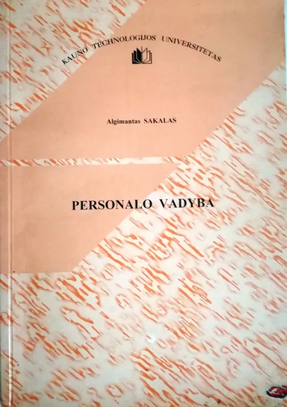 Personalo vadyba - Algimantas Sakalas, knyga