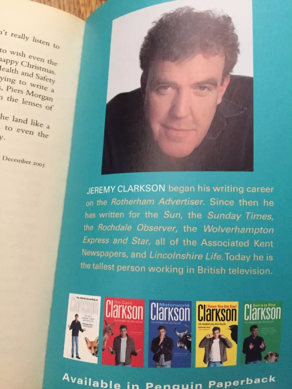 And Another Thing: The World According to Clarkson - Jeremy Clarkson, knyga
