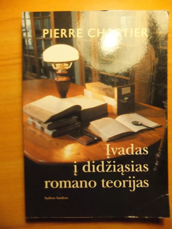 Įvadas į didžiąsias romano teorijas - Pierre Chartier, knyga