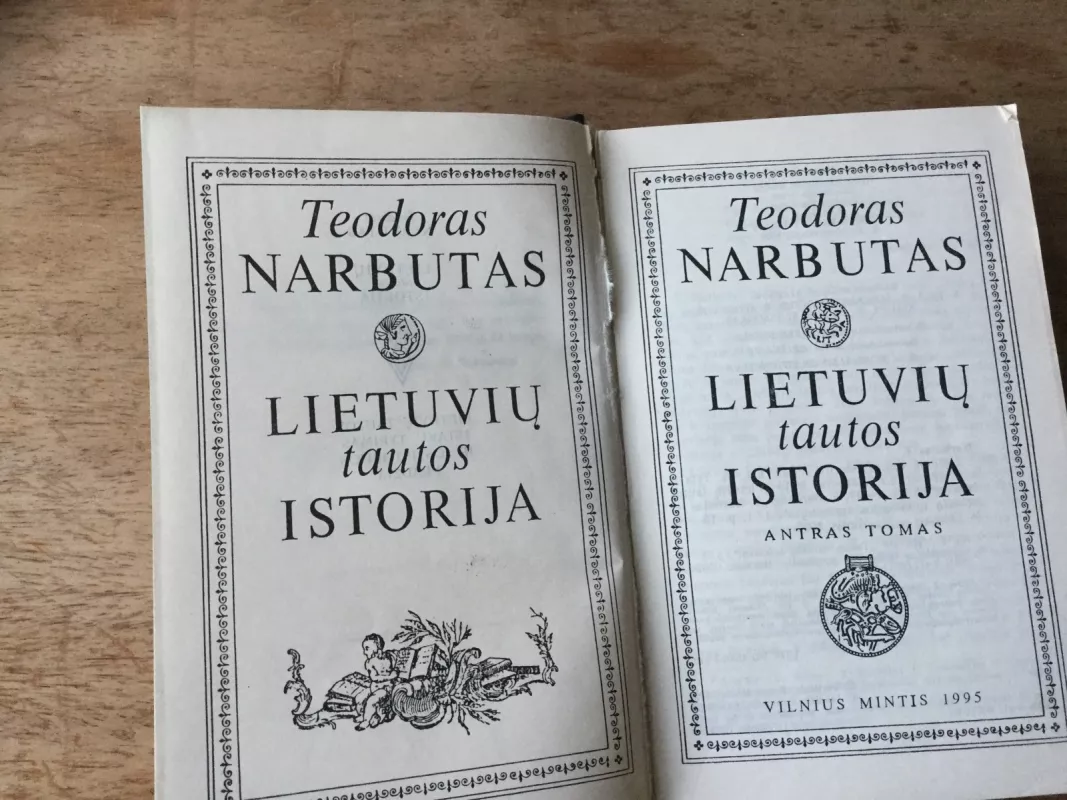 Lietuvių tautos istorija (2 dalis) - Teodoras Narbutas, knyga