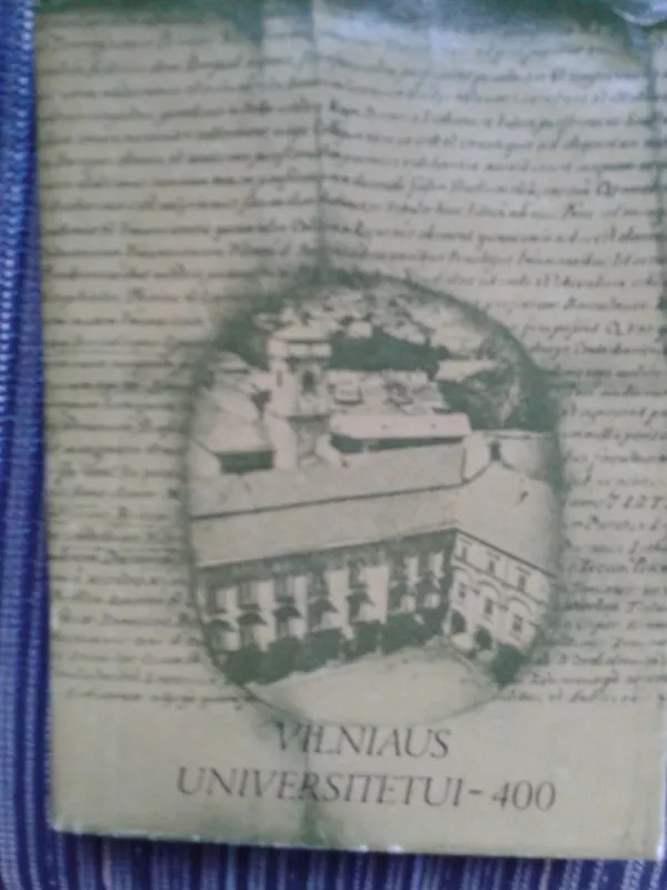 Vilniaus universitetui – 400 - A. Jancevičius, knyga