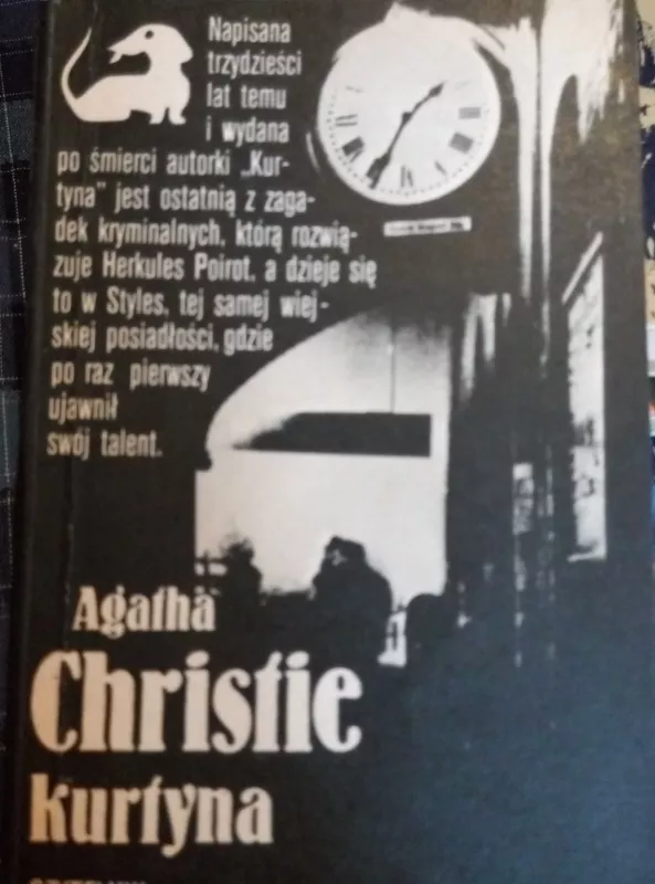 kurtyna - Agatha Christie, knyga