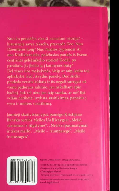 Dabar bučiuok mane - Christian Bieniek, knyga