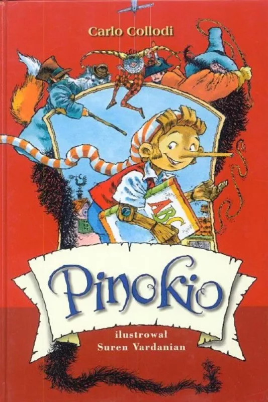 Pinokio: przygody drewnianego pajaca - Collodi Carlo, knyga